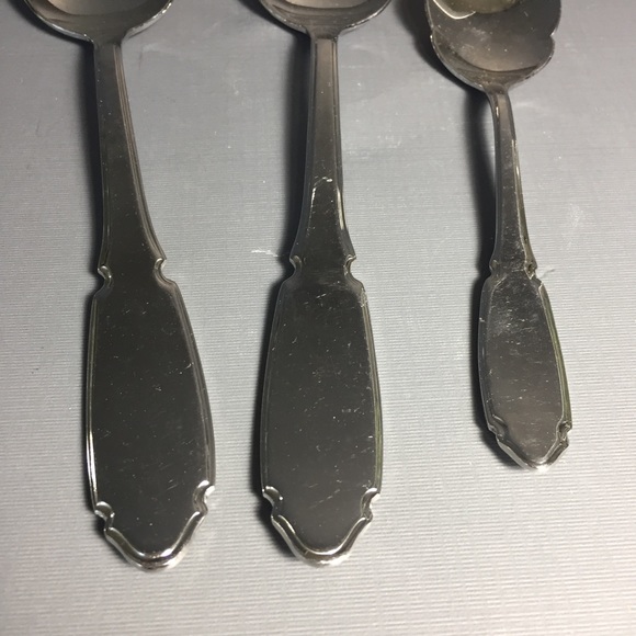 Gorham Eclipse vintage stainless serving spoons - Picture 2 of 10